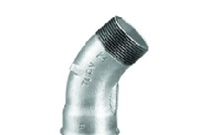 CURVA 45° MxF BSP 150lbs